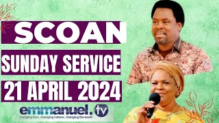 Live Broadcast: SCOAN Sunday Service - April 21, 2024 | #ProphetTBJoshua #emmanueltv