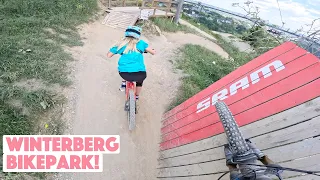 BIG JUMPS AND NORTHSHORE AT WINTERBERG BIKEPARK!