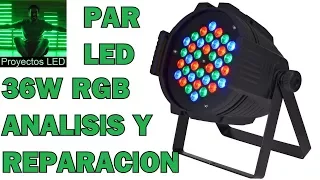 Reparacion de par led RGB "36W"