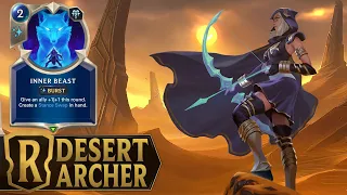 Desert Arrow - Ashe & Sivir Deck - Legends of Runeterra A Curious Journey Gameplay