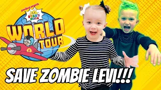HELP!!! Levi is a Napless Zombie!!Ryan's World Toys SAVE Levi!!