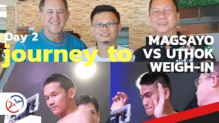 Mark Magsayo in Bohol | Journey and Behing the Scene on Weigh-in | Promoting Bohol in Day 2