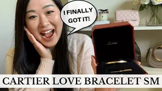 CARTIER LOVE BRACELET SM (SMALL/THIN VERSION) - REVIEW, UNBOXING, HOW IT WORKS, PROS & CONS