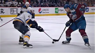 NATHAN MACKINNON GOES COAST TO COAST FOR THE HAT TRICK GOAL