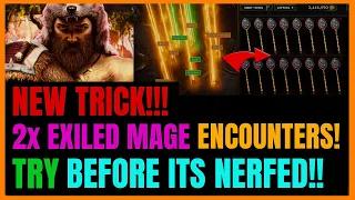 Last Epoch 1.0: NEW Farming Trick!! DOUBLE Our Exiled Mage Encounters!