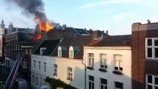 Brand Wycker Grachtstraat - Maastricht   -  21 08 2015