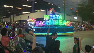 Hear from San Antonians during Fiesta Flambeau Parade