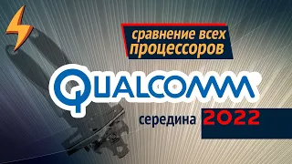 Сравнение ВСЕХ Процессоров QUALCOMM 2022