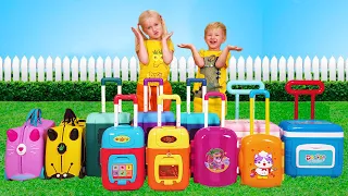 A Lot of Suitcases + more Children's Songs by Katya and Dima