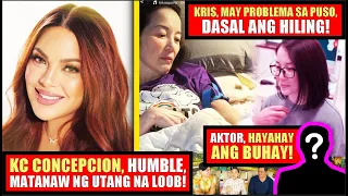 KC, MAHAL NG MGA PINOY! ❗KRIS AQUINO, UWING-UWI NA!❗AKTOR, PABIGAT BA SA GF?