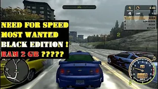 Need for Speed - Most Wanted Ram 2 Gb Windows 32 bit 2020