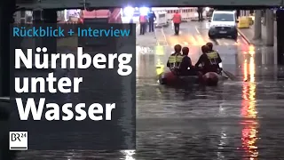 Regenmengen wie nur alle 50 bis 100 Jahre | BR24