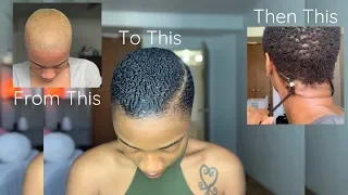 Growing Out My Hair ....AGAIN! | Yarn Braid Tutorial | BrittanysRoom