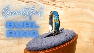 Making A Stabilized Burl Ring
