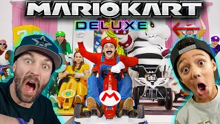 🔥 MUST WATCH: Mario Kart IRL with Shiloh & Bros! EPIC Reactions!