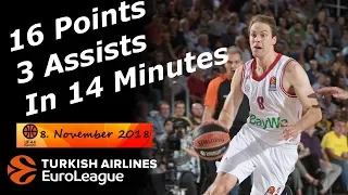 Petteri Koponen Full Highlights 8.11.2018 FC Bayern vs Darussafaka - 16 Pts! | UF44 Highlights