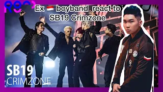 EX INDONESIA BOYBAND REACTION TO SB19 - CRIMZONE AT ROUND FESTIVAL