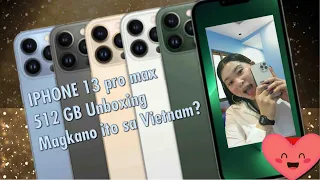 IPHONE 13 Pro Max 512 GB unboxing ( Gold ) ( Tagalog ) #MeyRellVlogs #FilipinosInVietnam
