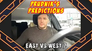 Evgeny Prudnik’s predictions on East vs West 7 supermatches