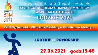 NA ŻYWO: XXVII Olimpiada Młodzieży w Sportach Halowych. Łódź 2021. Łódźkie vs Pomorskie
