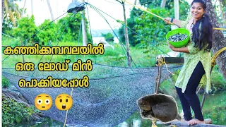 🔥കുഞ്ഞി കമ്പവലയിൽ ഒരു ലോഡ് മീൻ പൊക്കിയപ്പോൾ ||smeesworld ||fishing videos ||mini chinese net fishing