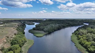 Ольгівка. С высоты птичьего полета. Червень 2020.