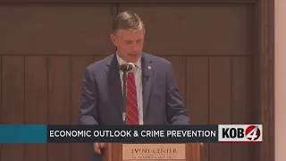 Heinrich addresses New Mexico's economy and public safety