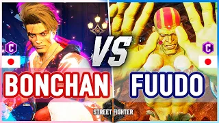 SF6 🔥 Bonchan (Luke) vs Fuudo (Dhalsim) 🔥 Street Fighter 6