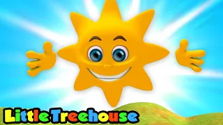 Г-н Золотое солнце | детские стишки | Little Treehouse Russia | мультфильмы для детей