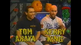 Tom Araya and Kerry King (Slayer) on The Headbangers Ball (October 1994)