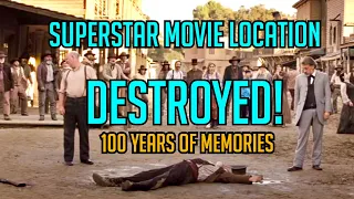 Superstar Movie Location Destroyed and Restored! 100 Years of Memories! Plus Full Western Movie!