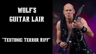 Wolf's Guitar Lair . Teutonic Terror Riff