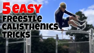 5 Easy freestyle calisthenics tricks for beginners