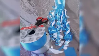 How to CURL Ribbon Using SCISSORS ✂️✂️🛑