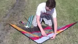 Setting up your dual line Stunt Kite