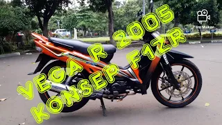 Vega R 2005 dengan Konsep F1ZR ✔ #vegarmodifikasi #vegar