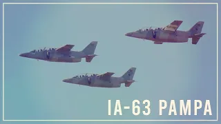 Pampas haciendo pasadas sobre escuela de aviación (Córdoba 22/06/2021)