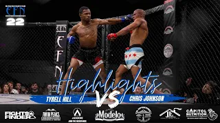 EFN 22 Johnson vs Hill Highlights