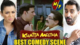 KHATTA MEETHA Best Comedy Scene REACTION!! | Akshay Kumar | Rajpal Yadav | Asrani