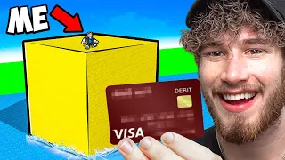 Spending $100,000 to Build the BIGGEST CUBE in Roblox Build a Boat