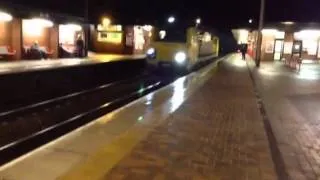 Class 70 light engine passing Wigan north western