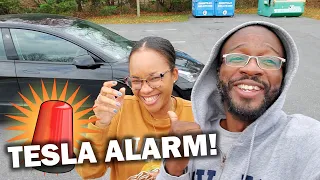 If you Break Into a Tesla THIS is what happens... (Tesla Model 3 Car Alarm Test)