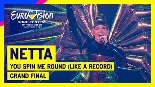 Netta - You Spin Me Round (Like A Record) | Liverpool Songbook | Grand Final | Eurovision 2023