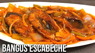 HOW TO COOK BANGUS ESCABECHE | SWEET & SOUR FISH | FILIPINO DISH | #LutoNiNanay