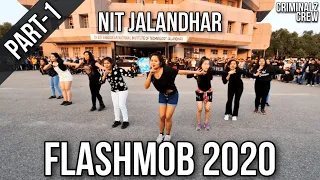 Flash Mob at Utkansh 2020 (PART-1) | NIT Jalandhar | Punjab | CRIMINALZ CREW
