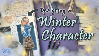 ❄️Designing a CHARACTER Inspired by WINTER❄️