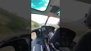incredible helicopter Cockpit view #shorts