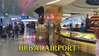 Dubai Airport (DXB), Terminal 1-3 - United Arab Emirates -  Walking Tour