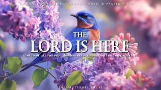 THE LORD IS HERE | Instrumental Worship and Scriptures with Nature | Inspirational CKEYS