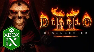 Diablo 2 Resurrected Xbox Series X Gameplay Review [Optimized]